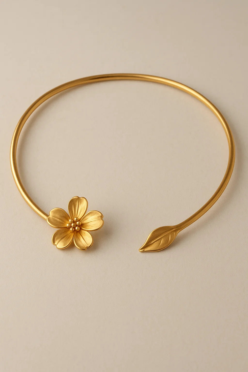 Flower Choker Necklace