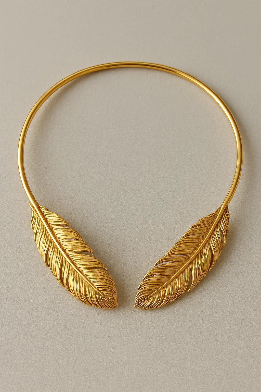 Feathers Choker Necklace
