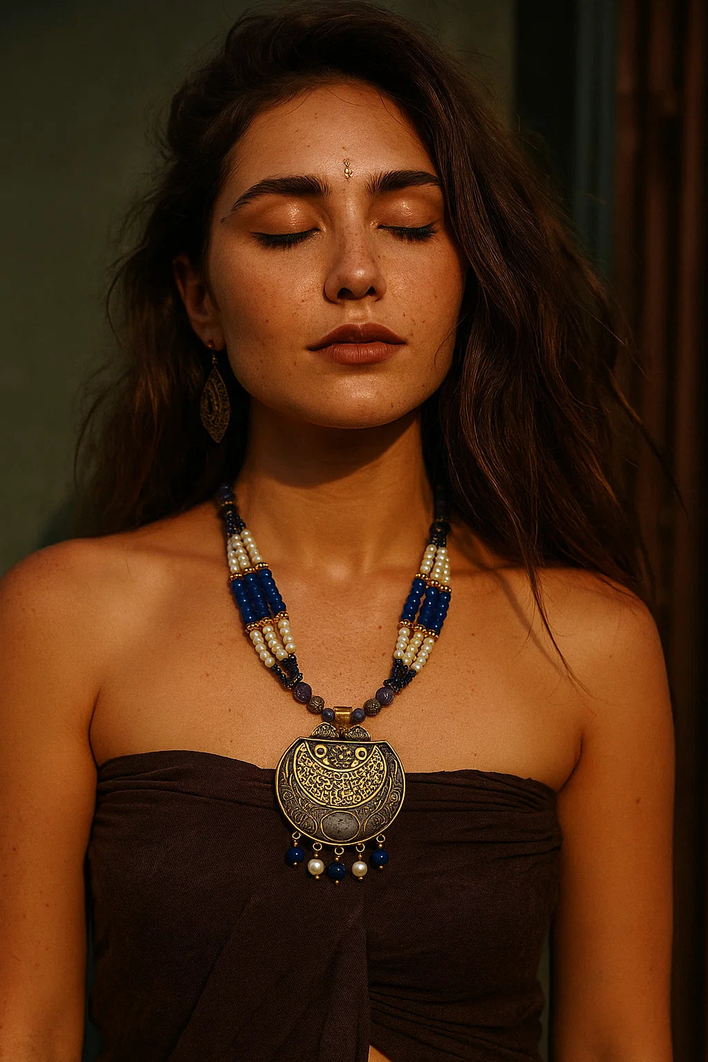 Rain Bohemian Necklace