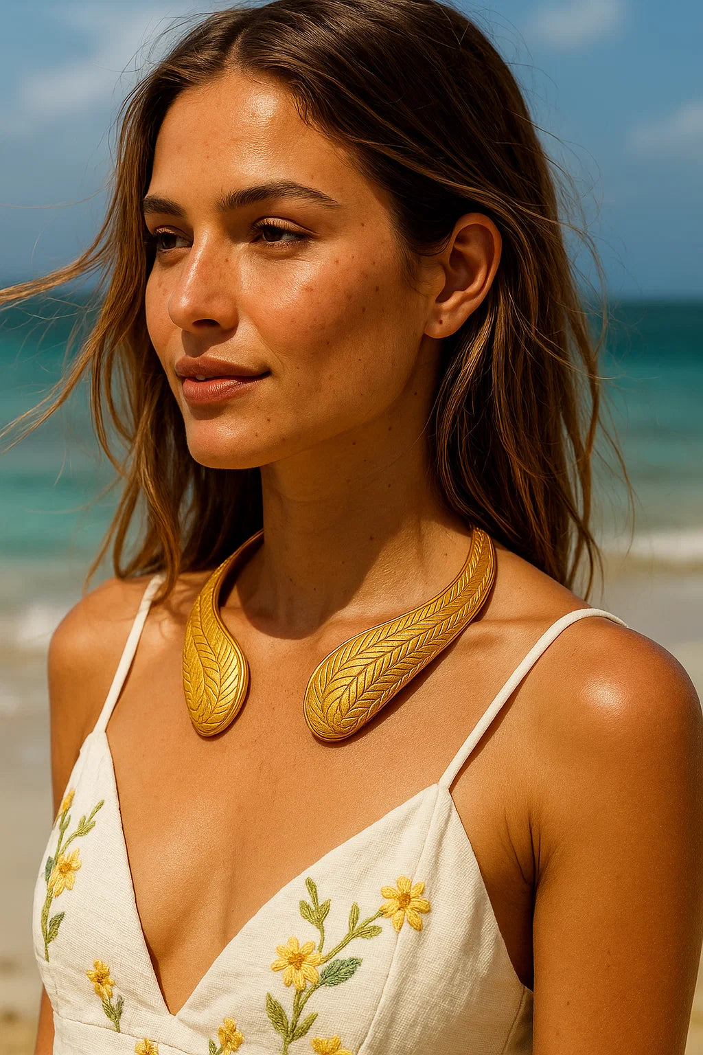 Wings Choker Necklace