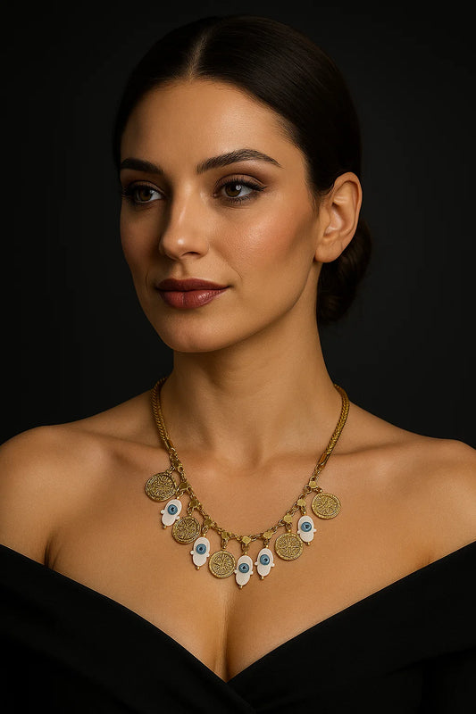 Oriental Copper Necklace