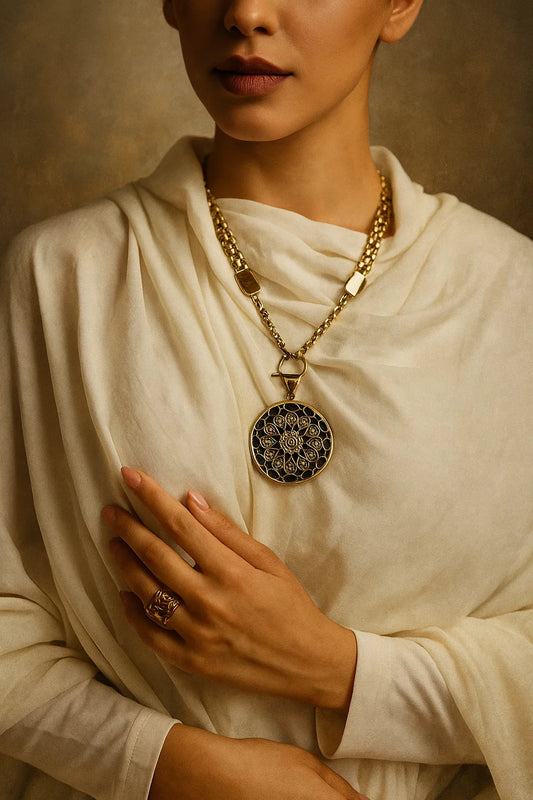 The Flower Copper Necklace
