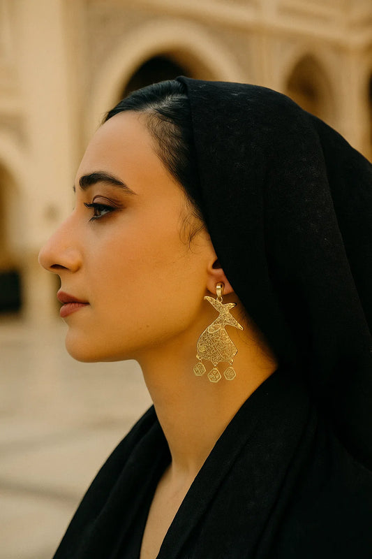 The Icon Copper Earrings
