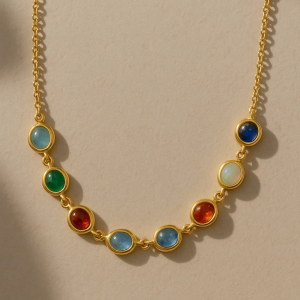 Hidden Gems Necklace First Variation