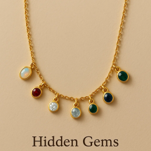 Hidden Gems Necklace Second Variation