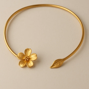 Flower Choker Necklace