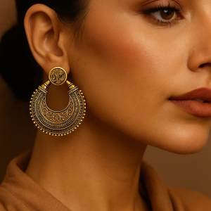 Horizon Copper Earrings